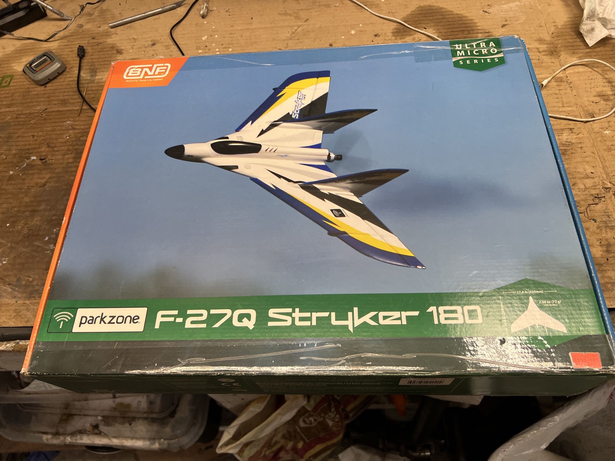 Rare Brand New In The Box Park Zone Stryker Eflite