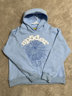 Baby Blue Spider Hoodie