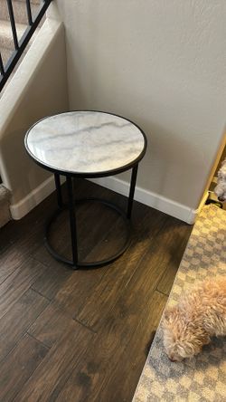 Round Marble Side Table