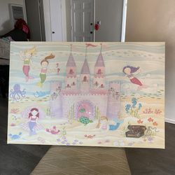 Kids Room Picture Mermaid