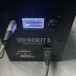 KRK 5 ROKIT STUDIO SPEAKER (1/2)