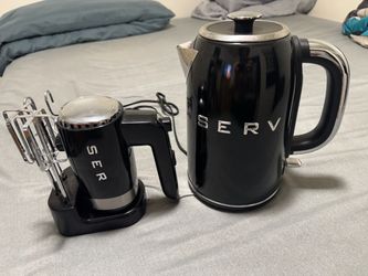 Serv Coffee Pot & Mixer !