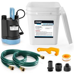 Brand New 250W Submersible water Pump w/ descaling kit, 2450GPH W/