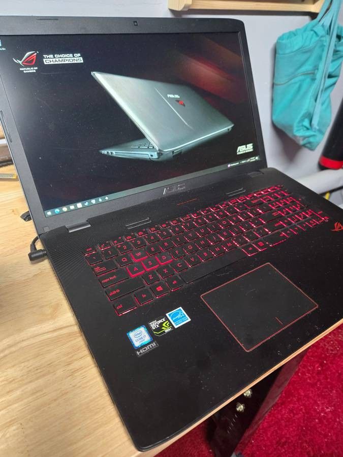 ASUS ROG GL752 Laptop 17.3" Display - $250 (Lacey)