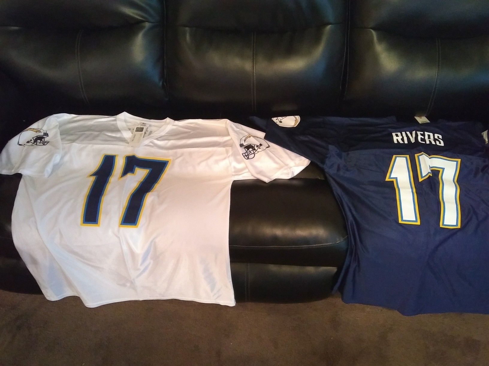 Home and away Rivers screen print Jerseys size large