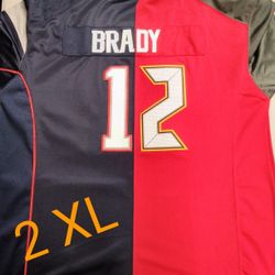 Tom Brady Dual Team Jersey