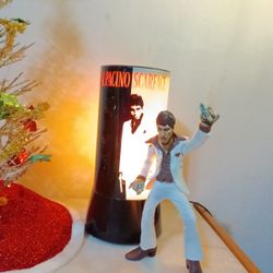  Scarface The Player Al Pacino  Lamp & Figurine