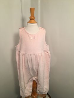 Baby Gap Sleeveless Velour Jumper Onesie - NEW