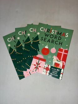 Christmas Word Search Book – 4 Pack