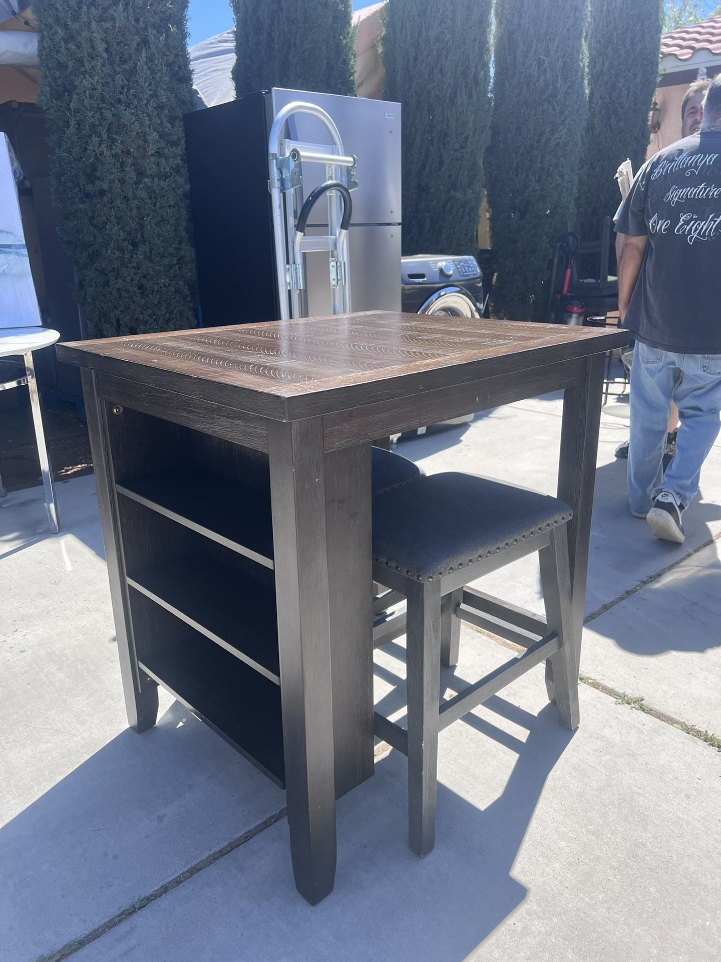 Dining Table /Island W/ Two Barstools!