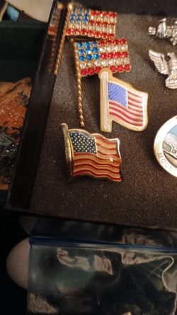 Vintage lappel pins