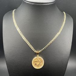 Gold plated necklace