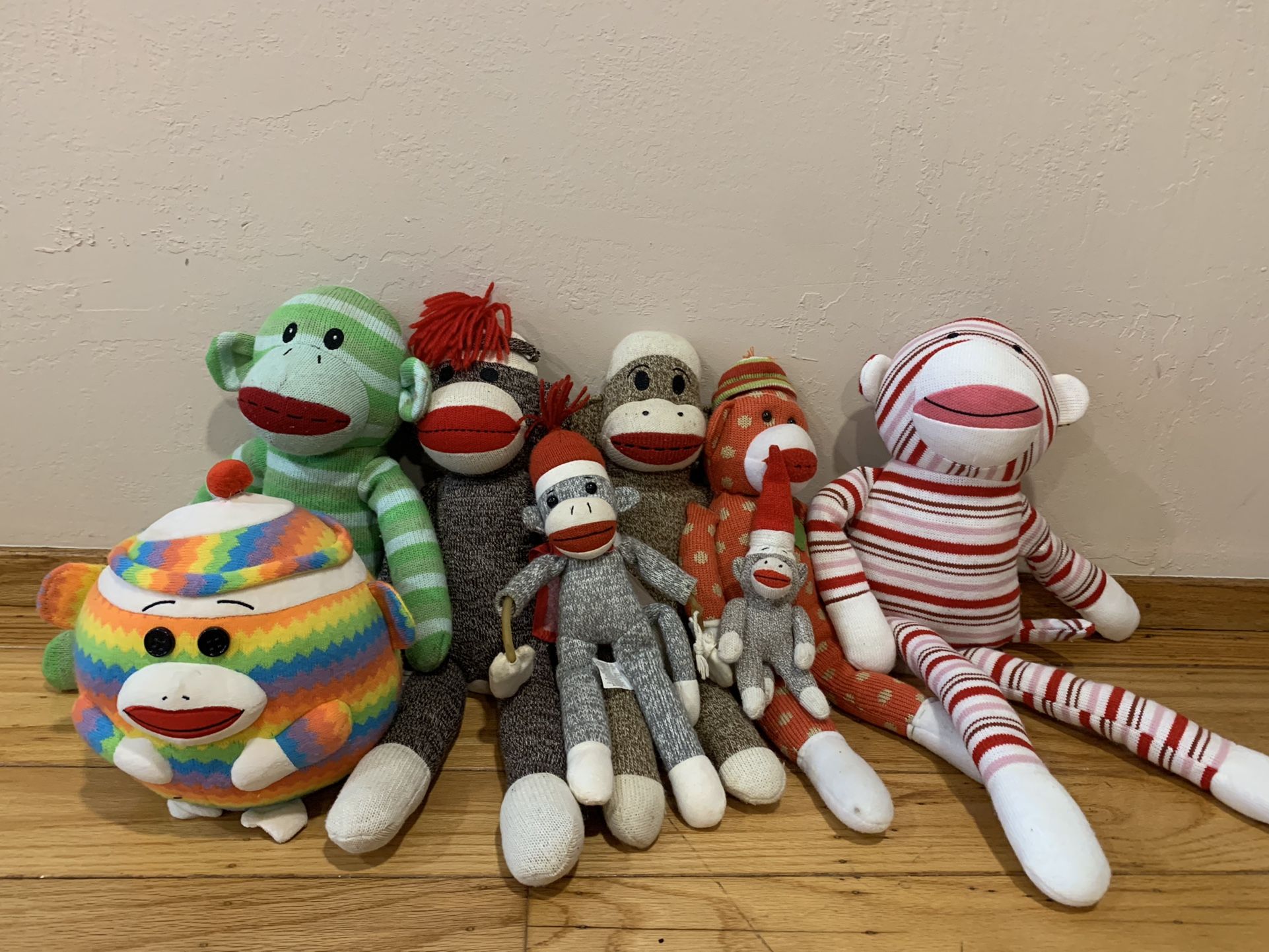 Schylling Sock Monkey Stuffed Animals