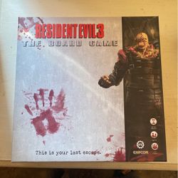 YOUR LAST ESCAPE Resident Evil 3 Board Game