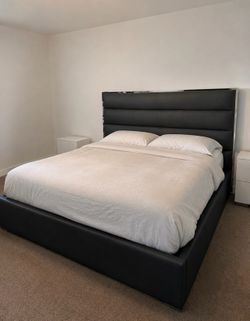 King Size Bed Frame with Headboard | Mattress NOT Included