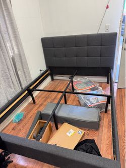 Queen size bed frame