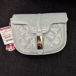 Small Glossy Mint Bag 