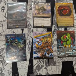 MTG Magic The Gathering TMNT and LOTR Cards