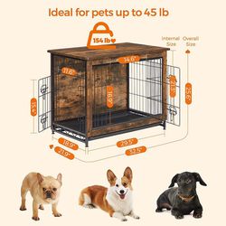 Dog Cage, Crate, Kennel (Medium)