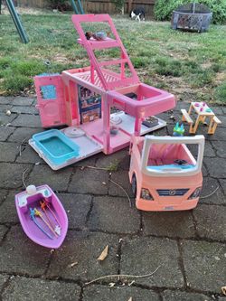 Barbie Camper Set