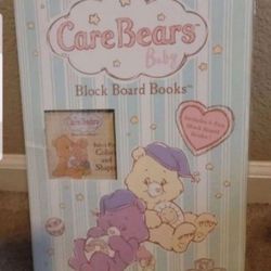 Care Bears Block Board Books-New