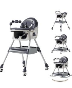 Brand new high chair baby rocker