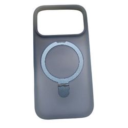 Case for iPhone 17 Pro Navy Blue with Ring Kickstand