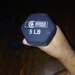 5 LB Dumbbells 