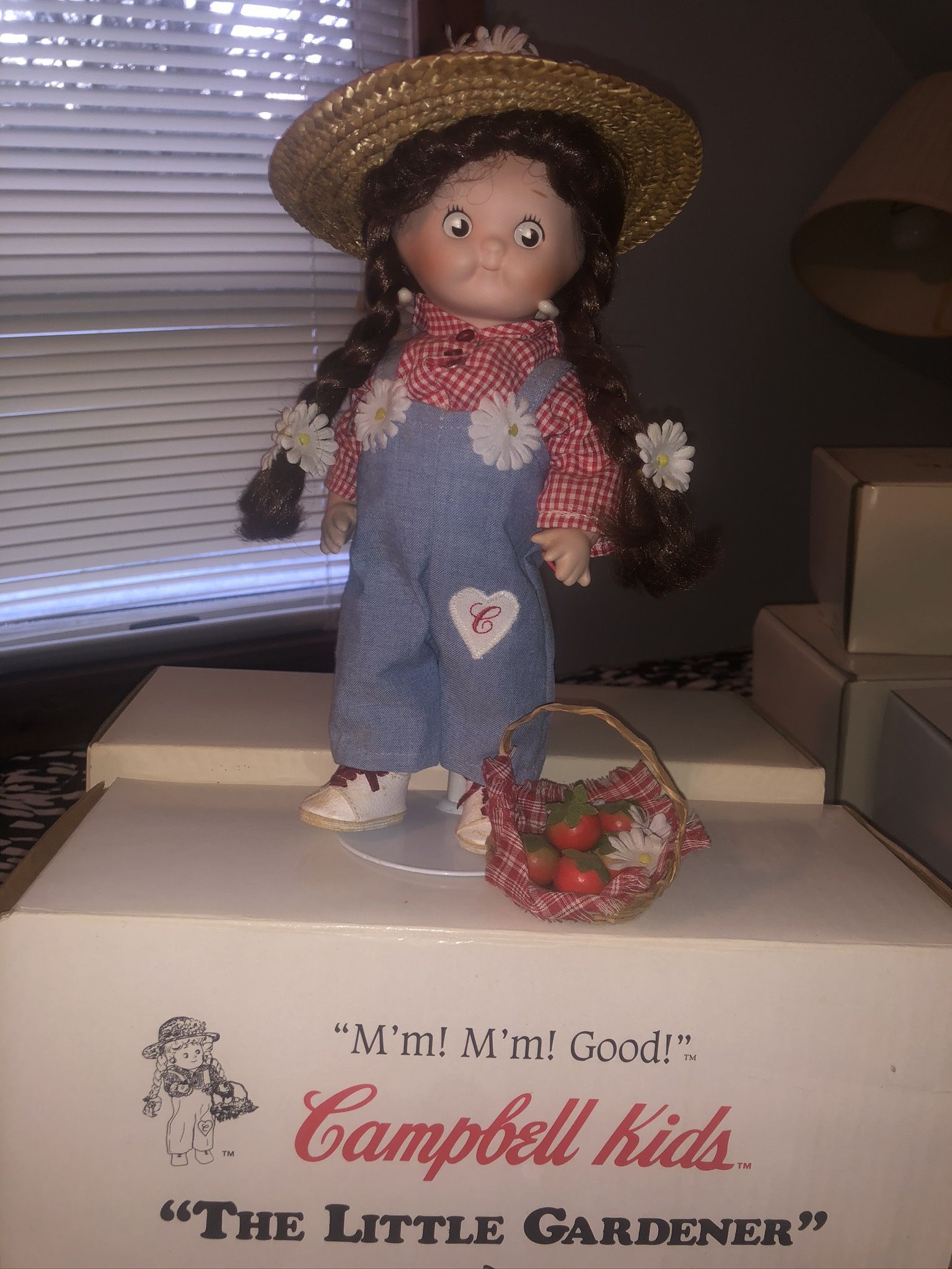 1997 Campbell Kids “Little Gardener” By Danbury Mint