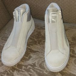 Puma Women's Suede Mid WTR Elem Size 7