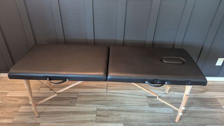 Portable massage table