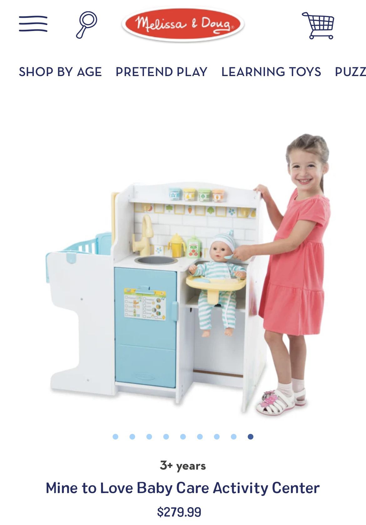 Melissa And Doug Baby Care Activity Center 