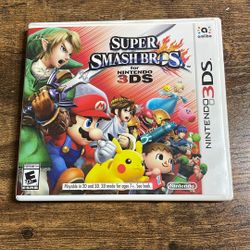 Super Smash Bros 3DS