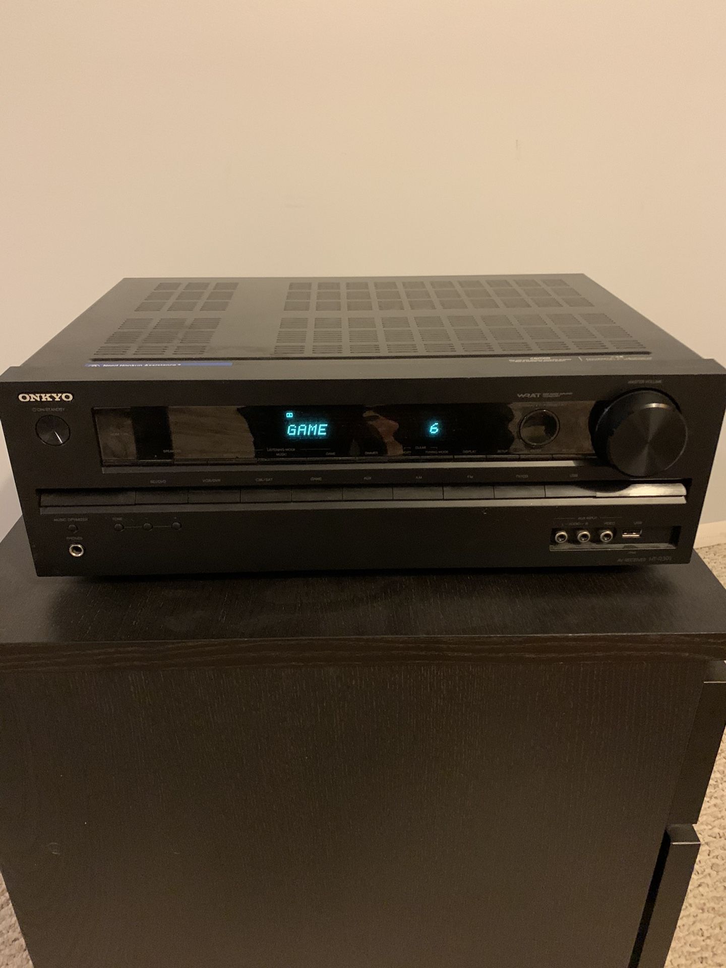 Onkyo HT-R391 5.1 receiver with remote