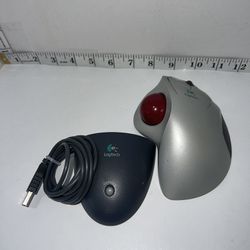 Logitech T-RA18 Cordless Trackman Trackball Wireless Mouse & Receive