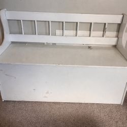 Solid Wood Toy Chest 