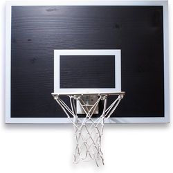 Mini Basketball Hoop Set Pro League Decorative Solid Wood