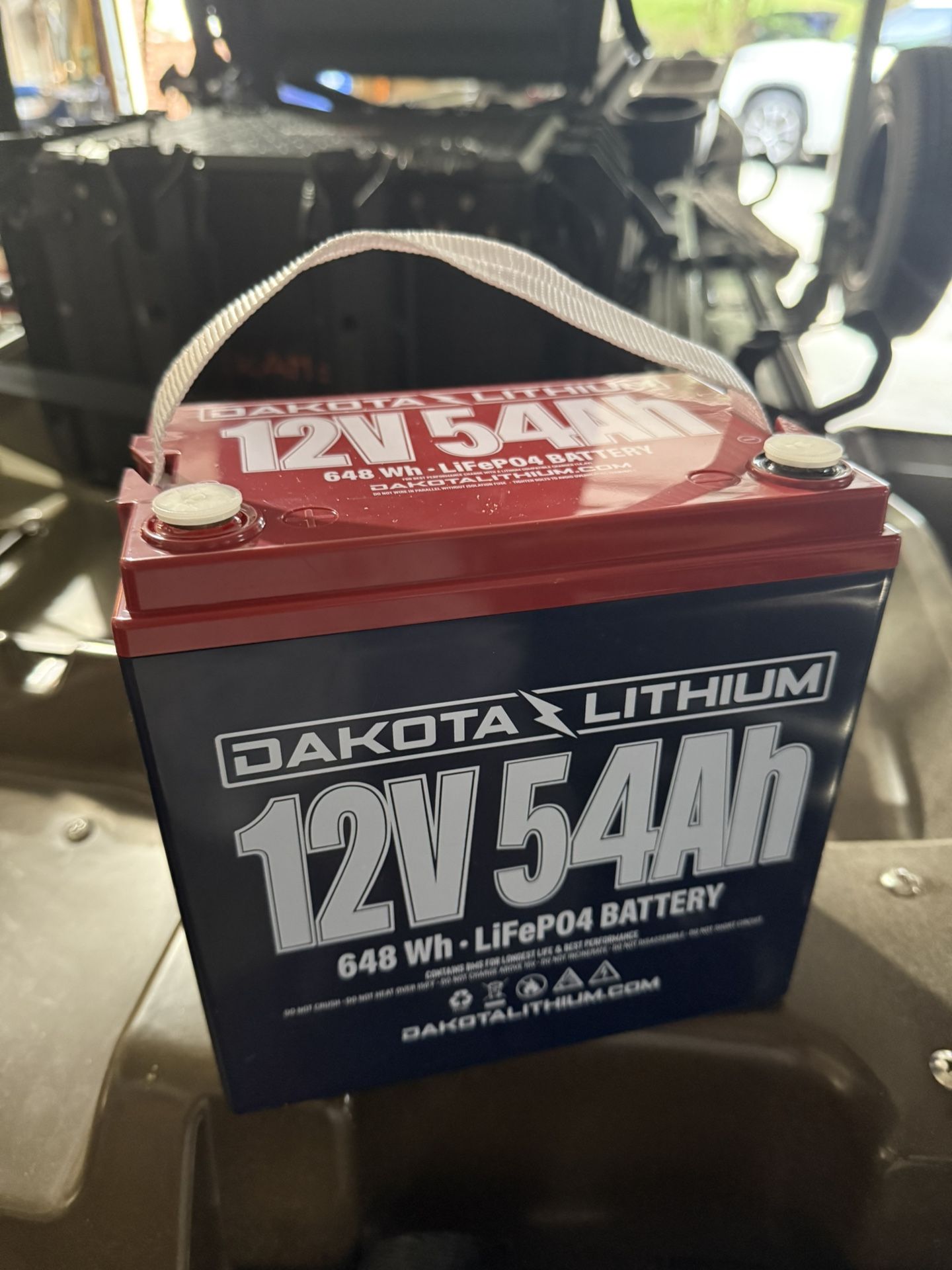 Dakota lithium battery 12v 54ah