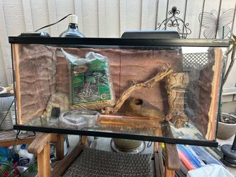 Snake/Reptile Terrarium Starter Kit (40-Gallon)