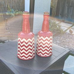 Home Decor, Rust Colored Vase Set If 2 Both For $5