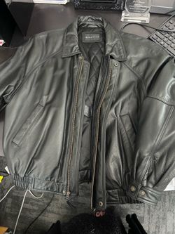 Baracuta leather jacket
