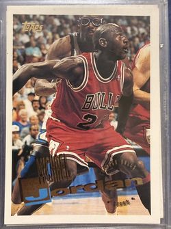 1995 TOPPS 277 MICHAEL JORDAN