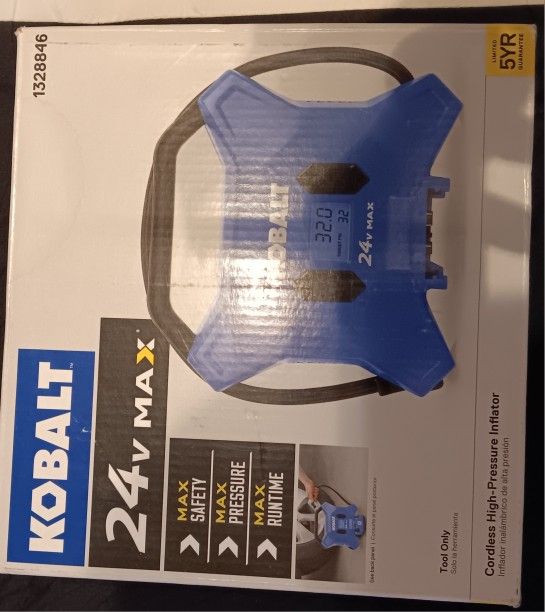 Kobalt Cordless High Pressure 24-volt Li-ion Air Inflator