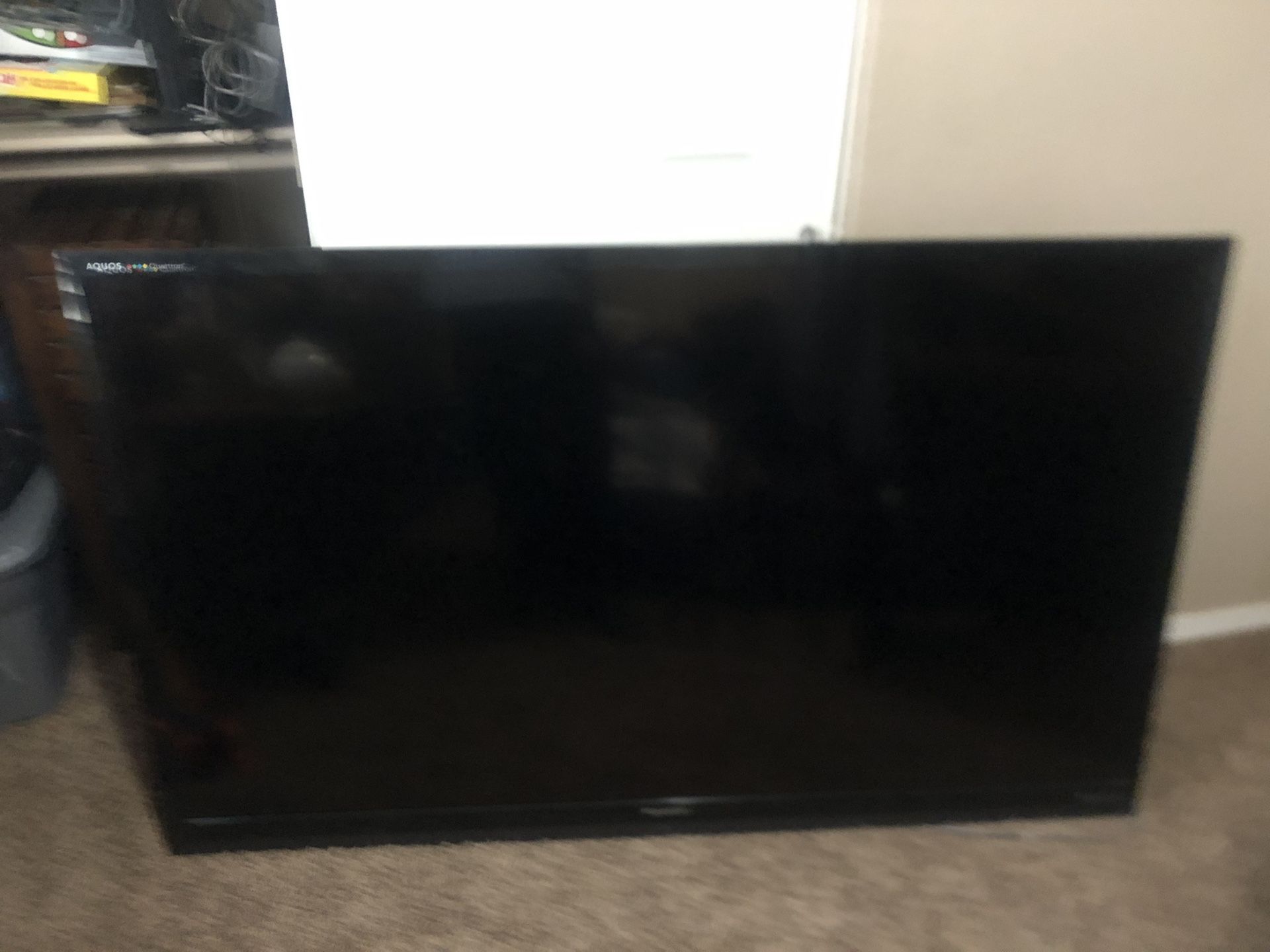70 Inch Sharp Aquos Quattron TV