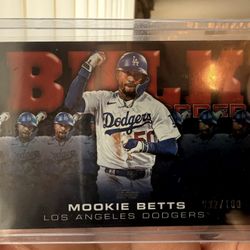 MOOKIE BETTS BASEBALL CARD
