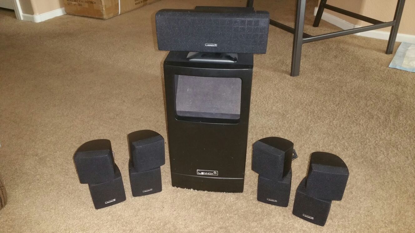 Speakers "LENNOX " With Subwoofer for Home Theater system