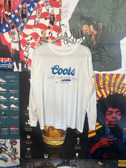 Coors Love for kids Run Longsleeve Tshirt Sz Large