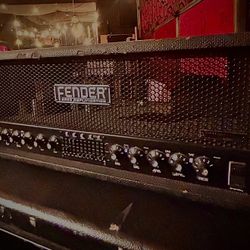 Fender Bassman 300 w/8 X 10 Cab And Roadcase