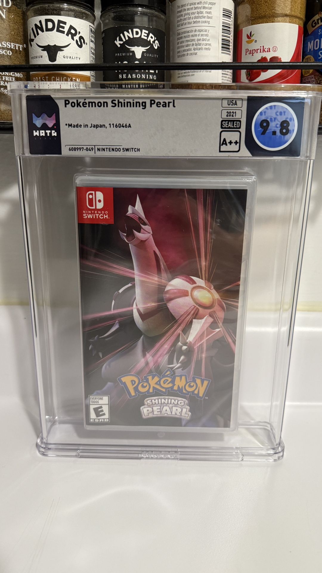 Pokémon Pearl 1st Print Sealed 9.8A++ Mint💎