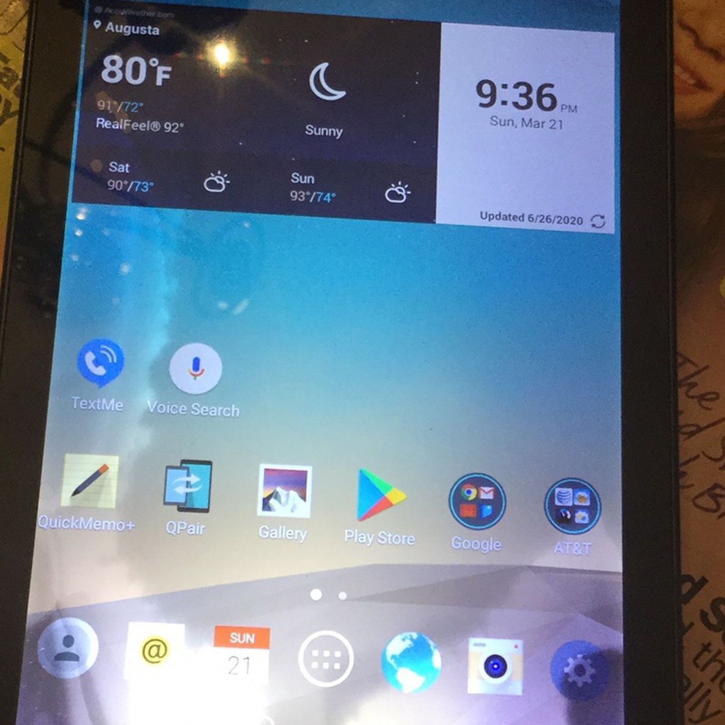 LG G Pad F7 Tablet